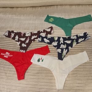Aerie Women's Panties - Red, Green, White, Brown, Navy
